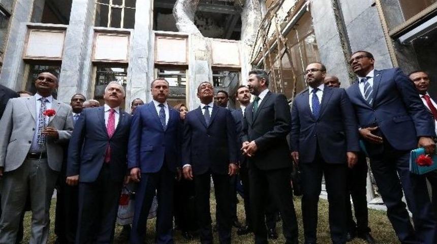 Etiyopya Cumhurbaşkanı Mulatu Teshome, Tbmm&rsquo;yi Ziyaret Etti