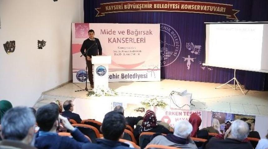 B&uuml;y&uuml;kşehir Belediyesi&rsquo;nde &rsquo;mide Ve Bağırsak Kanserleri&rsquo; Semineri