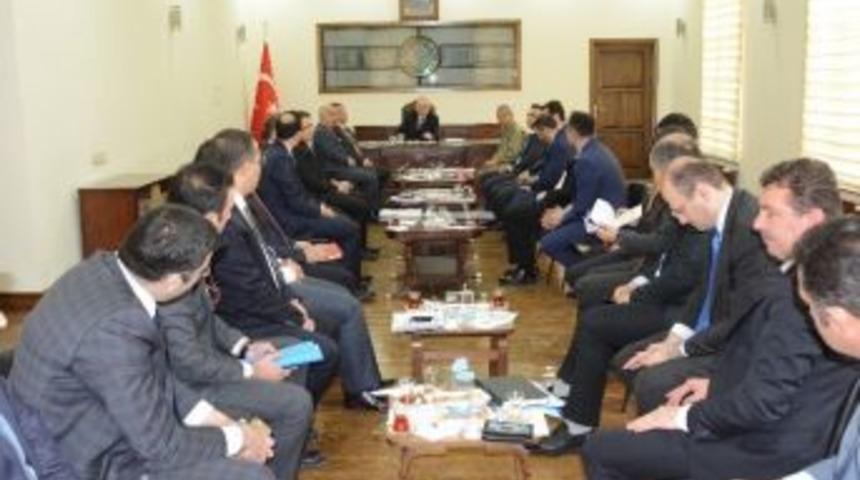 Erzurum&rsquo;da Kaymakamlar Toplantısı Yapıldı