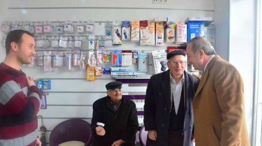 Şahiner Esnafın Sorunlarını Dinledi