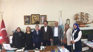 Ak Partili Kadın Başkan Bir Günde Üç İlçeyi Ziyaret Etti