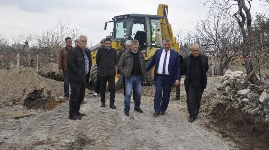 Kapaklı’nın Mezarlık Yolu Yenileniyor