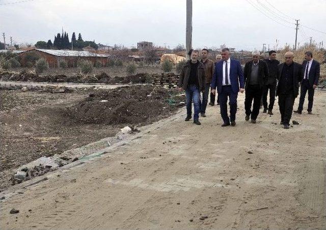 Kapaklı’nın Mezarlık Yolu Yenileniyor