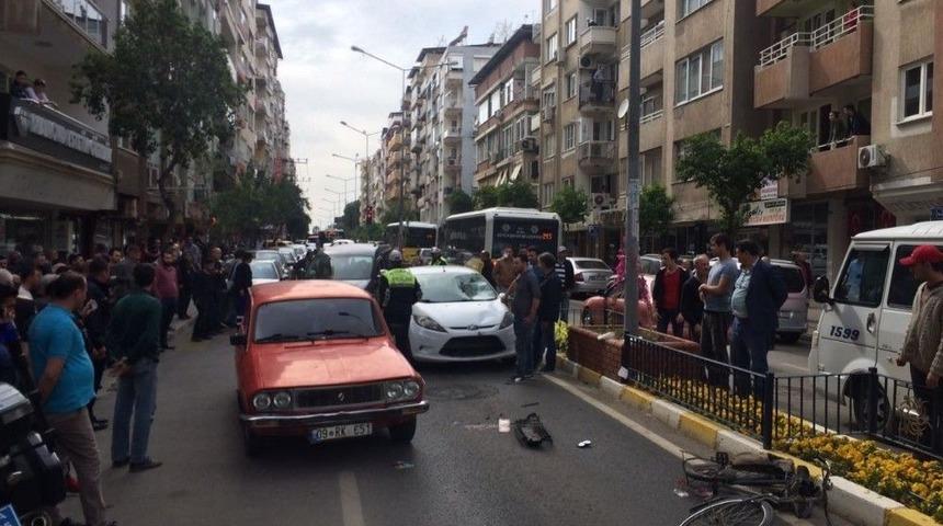 Nazilli’de Otomobilin Çarptığı Yaşlı Bisikletli Ağır Yaralandı