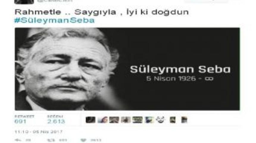 Caner Erkin, Süleyman Seba’yı Unutmadı