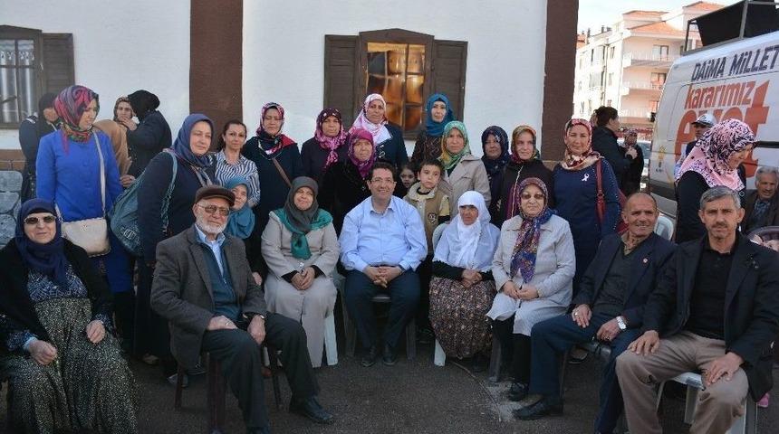 Başkan Yazgı Referandum Çalışmalarını Devam Ediyor