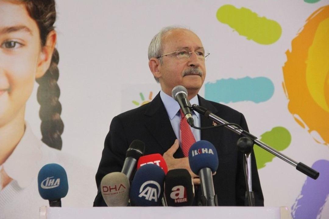 Chp Genel Başkanı Kemal Kılı&ccedil;daroğlu: "o Bayrak İnecek, Yoksa K&ouml;t&uuml; Olur"
