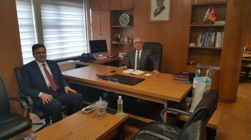Başkan Yal&ccedil;ın&rsquo;dan Karayolları 14. B&ouml;lge M&uuml;d&uuml;rl&uuml;ğ&uuml;&rsquo;ne Ziyaret