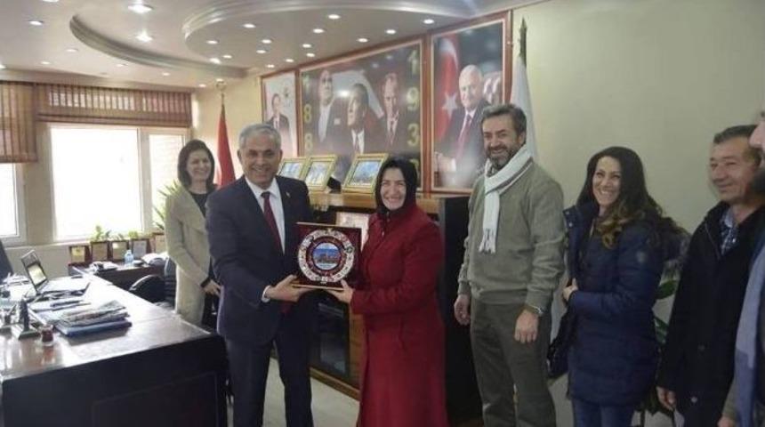 Başkan Yaman&rsquo;a Ziyaret