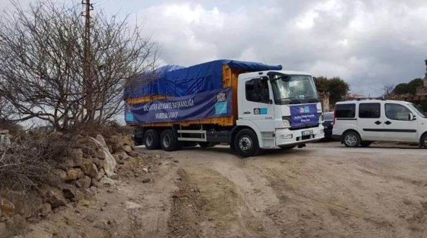 Beşiktaş Belediyesinden &Ccedil;anakkaleye Yardım Eli