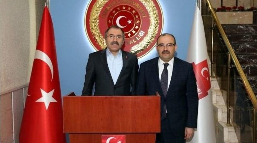 Maliye Bakan Yardımcısı Yavilioğlu&rsquo;ndan Valilik Ve &Uuml;niversiteye Ziyaret