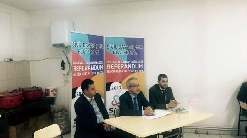 Kayseri Osb &Ccedil;alışanları Anayasa Değişikliği Konusunda Bilgilendirilecek