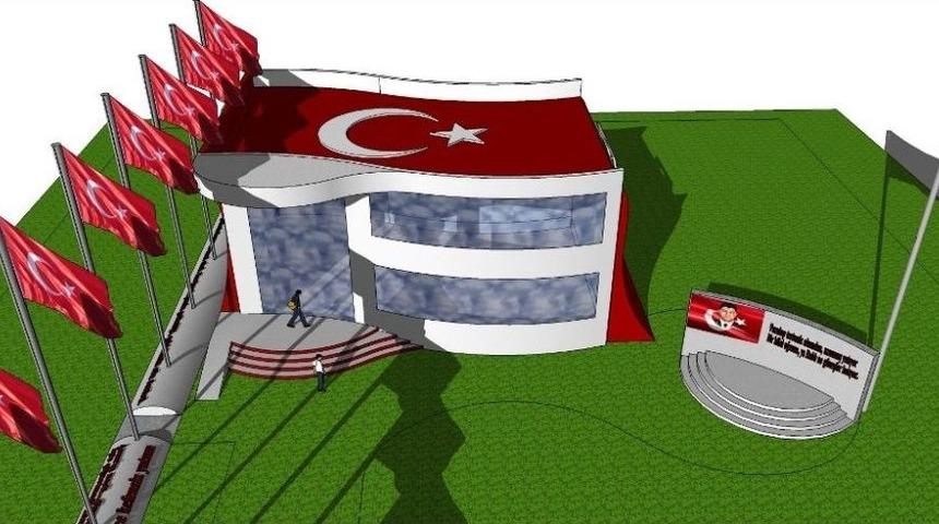 &Ouml;mer Halisdemir&rsquo;e T&uuml;rk Bayraklı M&uuml;ze