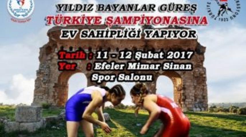 Yıldız Bayanlar G&uuml;reş T&uuml;rkiye Şampiyonası Aydın&rsquo;da Yapılacak