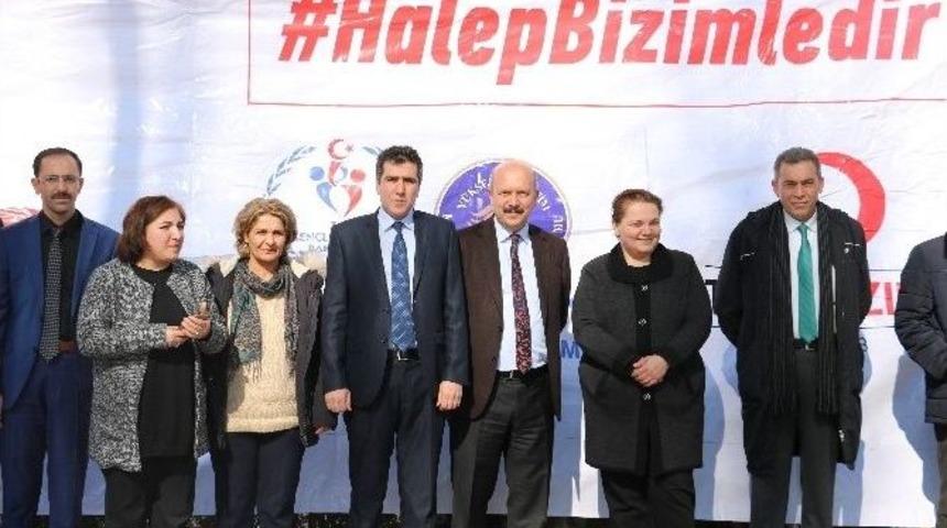 Van’dan Halep Halkına Yardım Eli