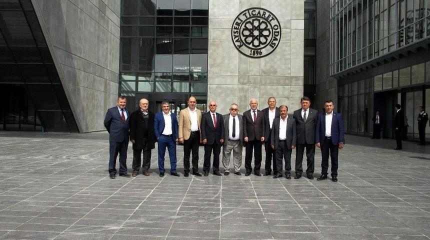 Ticaret Borsası&rsquo;ndan Kto&rsquo;ya Hayırlı Olsun Ziyareti