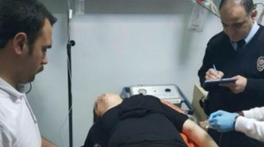 Bı&ccedil;aklı Saldırıya Uğrayan Kadın Hastanelik Oldu