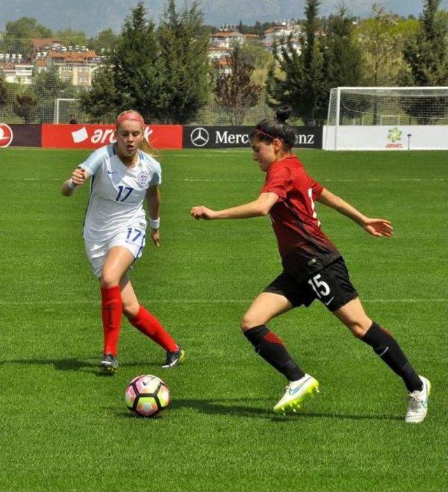 U19 Kadınlar Avrupa Şampiyonası: Türkiye-İngiltere: 0-3