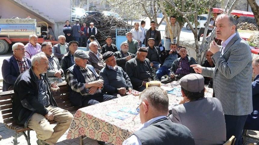 Başkan G&uuml;rlesin&rsquo;den Referandum &Ccedil;alışmaları