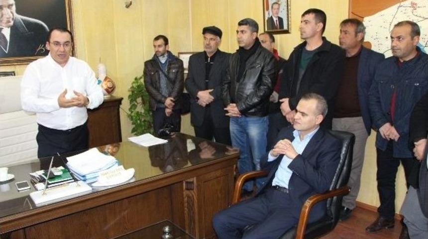 Esnaf Sıkıntılarını Kaymakam Kaya&rsquo;ya Anlattı