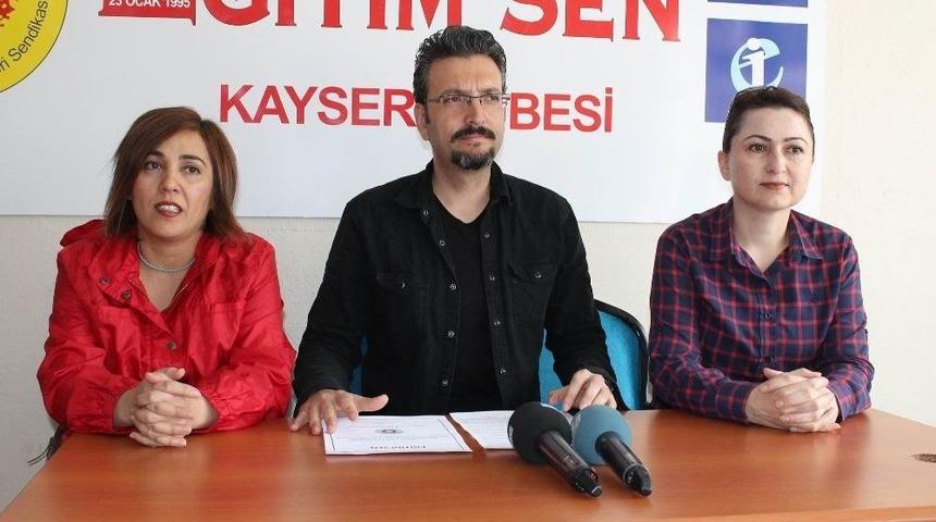 Eğitim-sen Şube Başkanı Ulaş Apaydın: