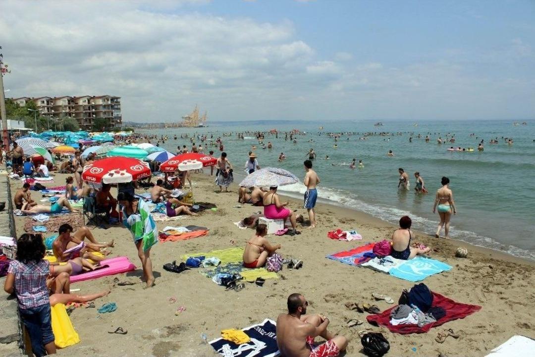 Tekirdağ Plajlarına Mavi Bayrak &Ccedil;alışması