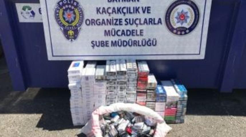 Batman’da 3 Bin 880 Paket Kaçak Sigara Ele Geçirildi