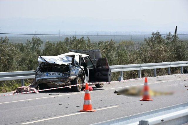 Akhisar’da Trafik Kazası: 1 Ölü, 1 Yaralı