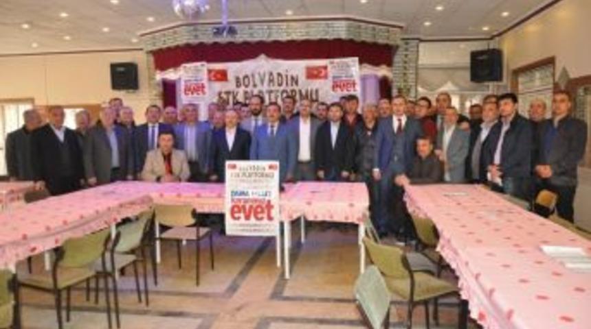 Bolvadin&rsquo;deki 62 Stk Referanduma &ldquo;evet&rdquo; Diyeceklerini A&ccedil;ıkladı
