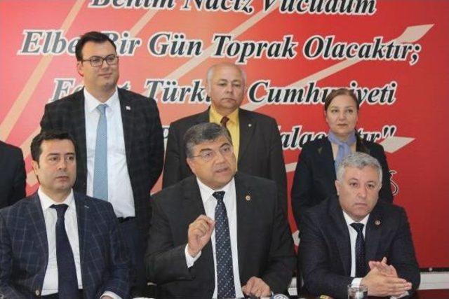 Chp'li Sındır: Tek Milletiz Ama Tek Adama Karşıyız