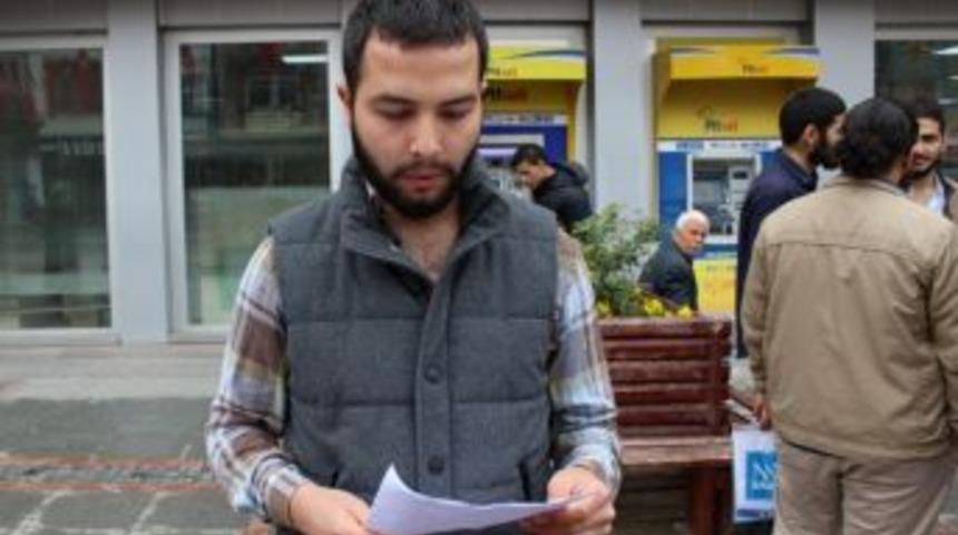 İdlib&rsquo;e Yapılan Kimyasal Saldırı Edirne&rsquo;de Protesto Edildi