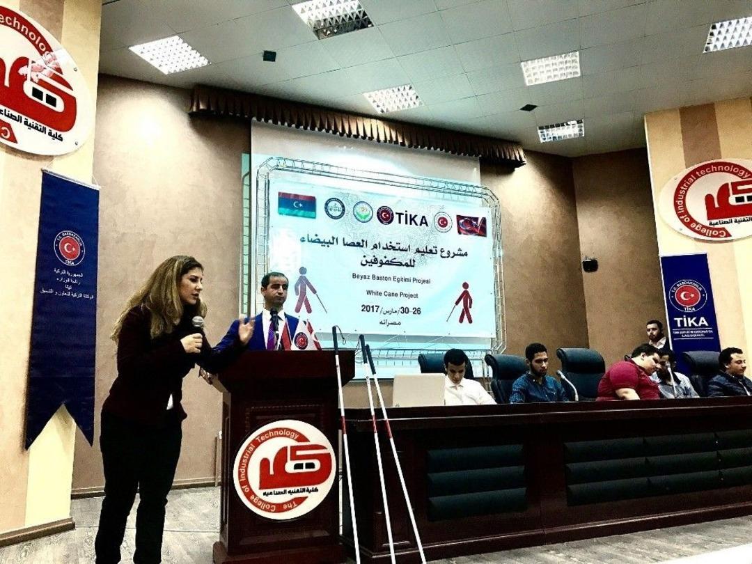 Tika&rsquo;dan Libya&rsquo;daki G&ouml;rme Engelliler İ&ccedil;in Proje