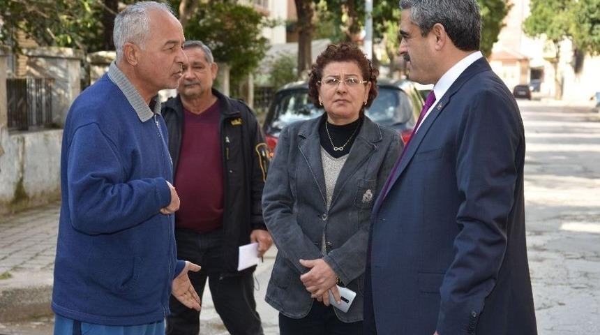 Başkan Alıcık, Sabah Mesaisine Turan Mahallesinde Başladı