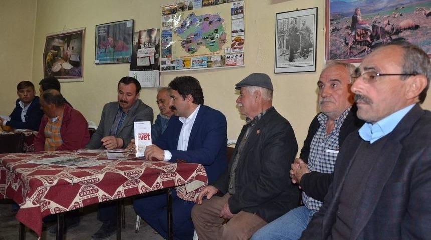 Başkan Kalın &rsquo;evet&rsquo; İ&ccedil;in Salihler Mahallesi&rsquo;nde