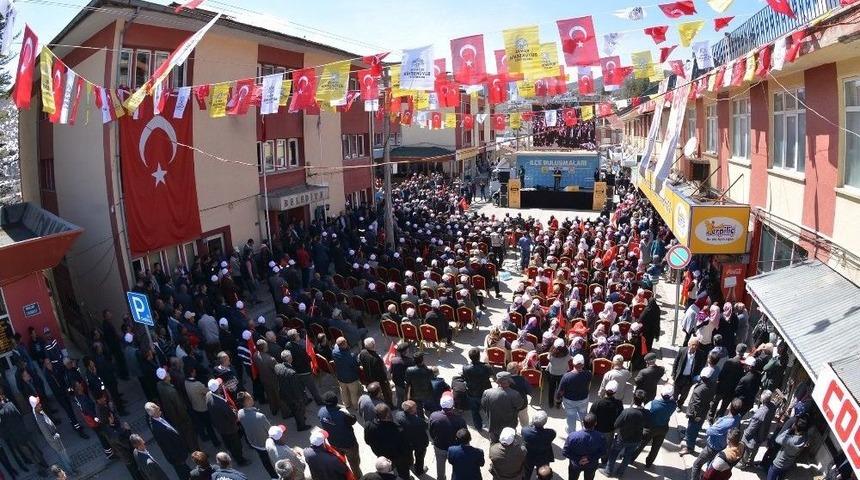 Sorgun Ve Aky&uuml;rek, Taşkent Ve Hadim İl&ccedil;esinde Vatandaşlarla Buluştu