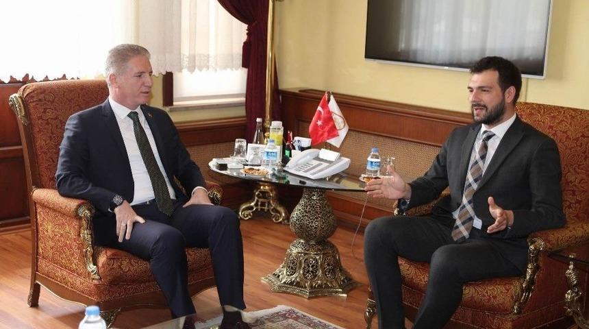 Bakan Yardımcısı Boynukalın&rsquo;dan Vali G&uuml;l&rsquo;e Ziyaret