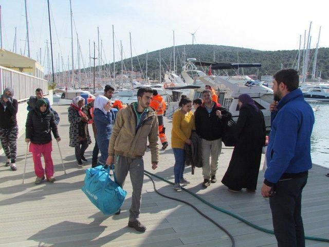 Nato’dan Çeşme’de Sığınmacı Operasyonu