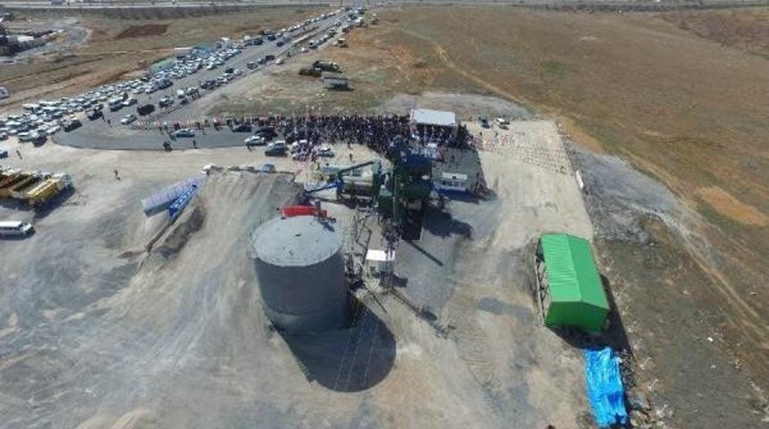 Yeşilyurt Belediyesi Asfalt &Uuml;retim Tesisinin A&ccedil;ılışı Yapıldı