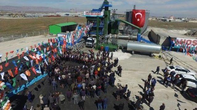 Yeşilyurt Belediyesi Asfalt Üretim Tesisinin Açılışı Yapıldı