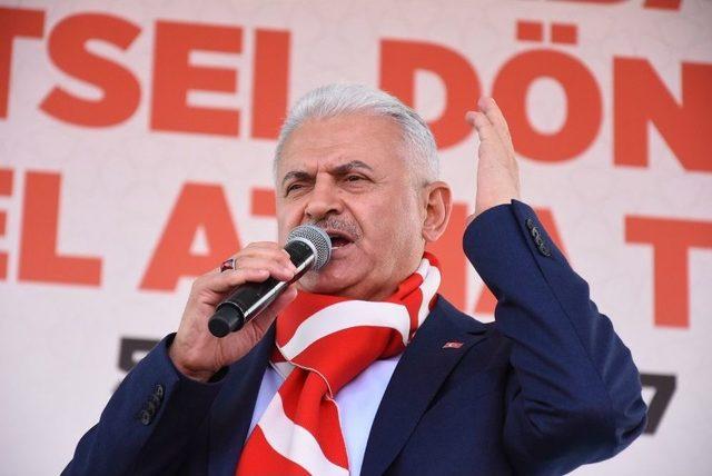 Başbakan Yıldırım: "bir Yandan Hizmet Ederken Bir Yandan Şeytan Taşladık" 3