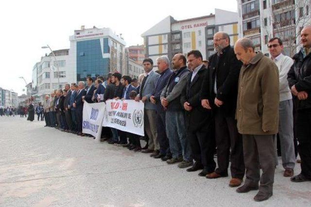 Şehitler Ve Suriye'de Ölenler Için Gıyabi Cenaze Namazı Kılındı