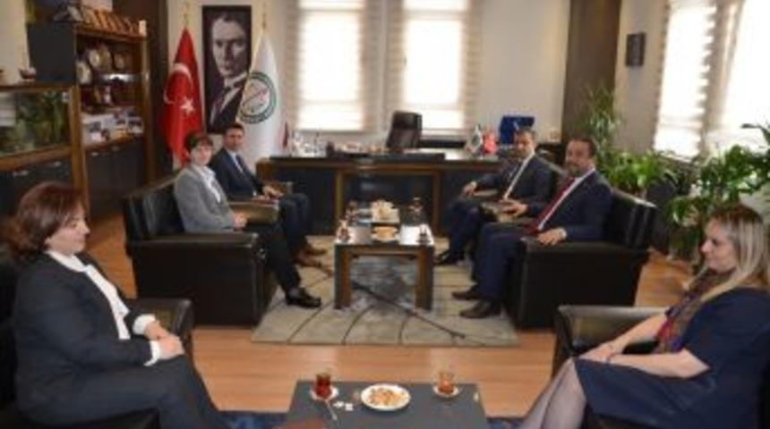 Adalet Komisyonu Başkanlığı&rsquo;ndan Baro Başkanı&rsquo;na Ziyaret