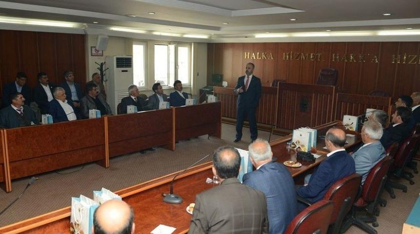 Aktaş Doğubayazıt&rsquo;tan Gelen Muhtarları Ağırladı
