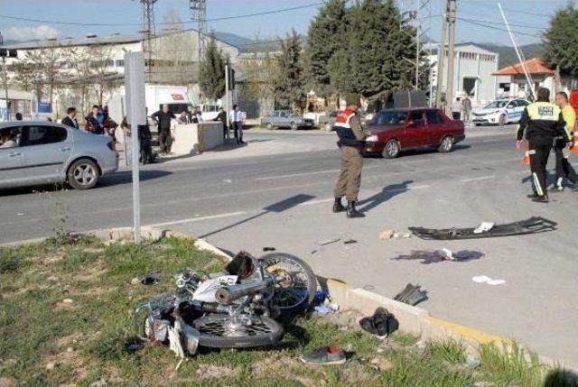 Lise Öğrencisi Motosiklet Kazasında Öldü