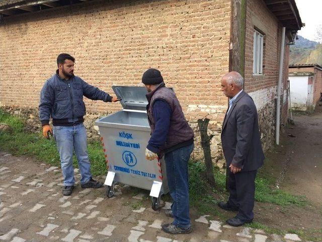 K&ouml;şk Belediyesinden &ldquo;temiz &Ccedil;evre, Sağlıklı Toplum" Projesi 1