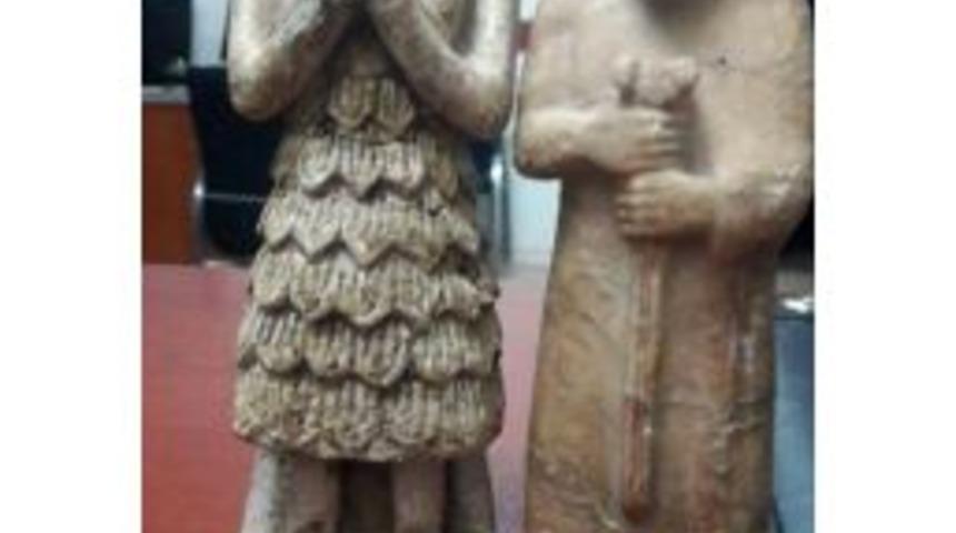 Yabancı Uyruklu 2 Kişi, Tarihi Eser Kaçakçılığından Yakalandı