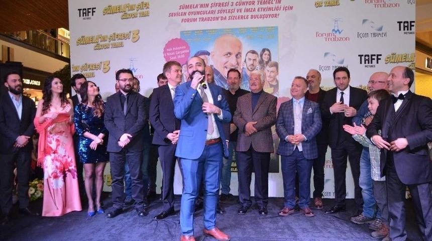 S&uuml;mela&rsquo;nın Şifresi 3: C&uuml;nyor Temel&rdquo; Filminin Trabzon Galası Yapıldı