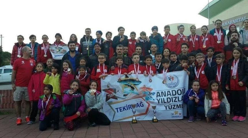 Tekirdağlı Y&uuml;z&uuml;c&uuml;lerden Madalyalara Ambargo