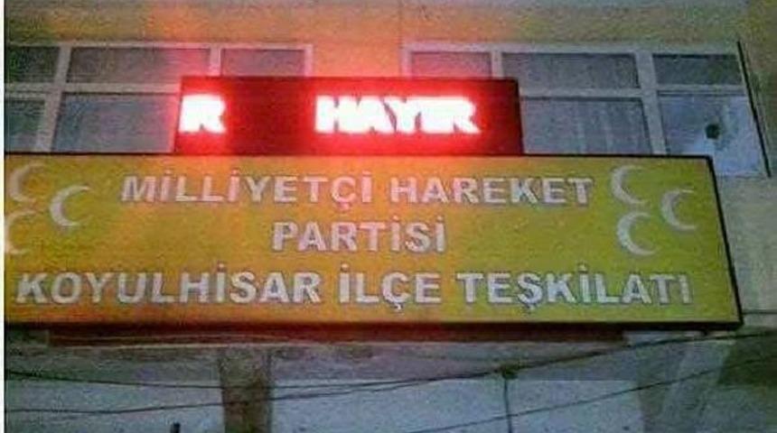 Mhp Il&ccedil;e Y&ouml;netimi Tabelada 'hayır' Yazısı Y&uuml;z&uuml;nden Feshedildi