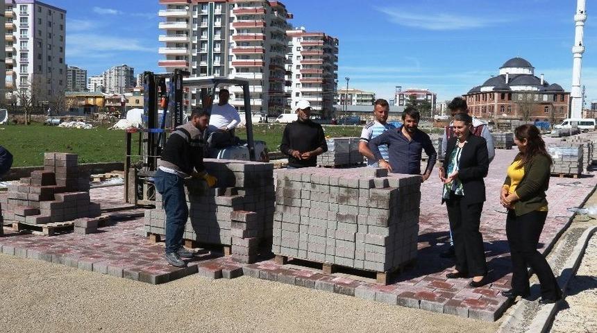 Başkan Akat Yol &Ccedil;alışmasını Denetledi
